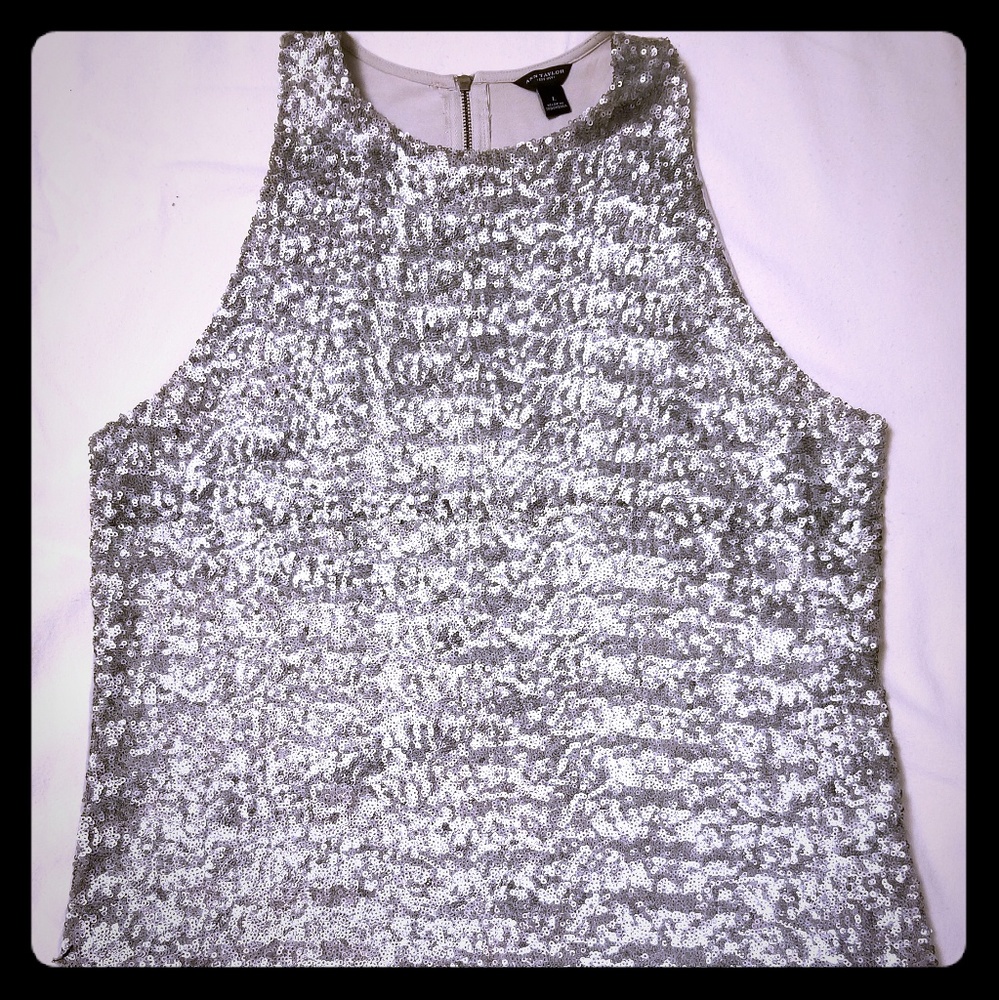 Ann Taylor sequin top
